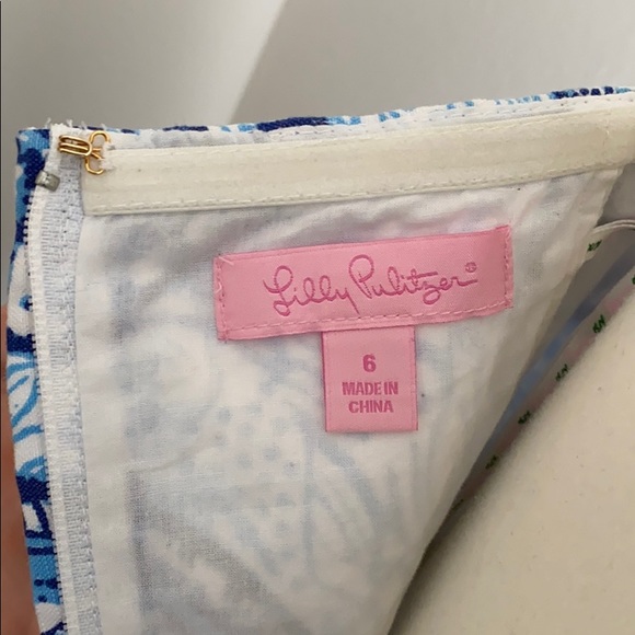• Lilly Pulitzer • Strapless Bubble dress - Picture 4 of 4